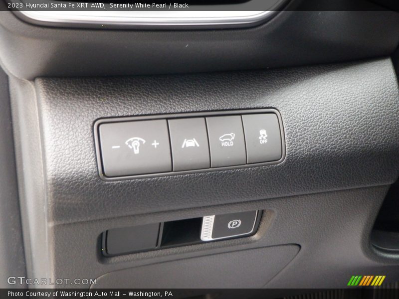 Serenity White Pearl / Black 2023 Hyundai Santa Fe XRT AWD
