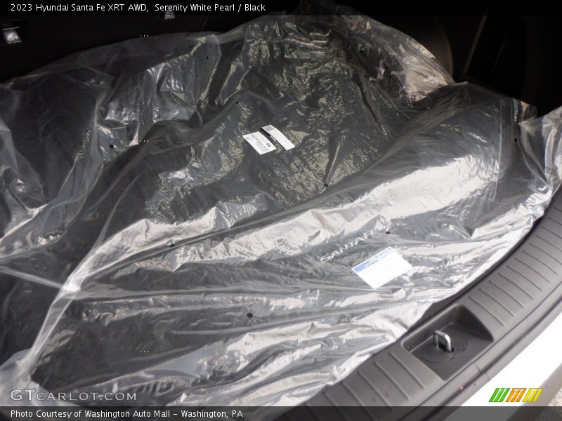 Serenity White Pearl / Black 2023 Hyundai Santa Fe XRT AWD