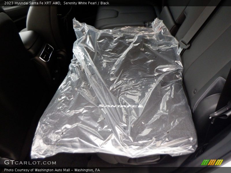 Serenity White Pearl / Black 2023 Hyundai Santa Fe XRT AWD
