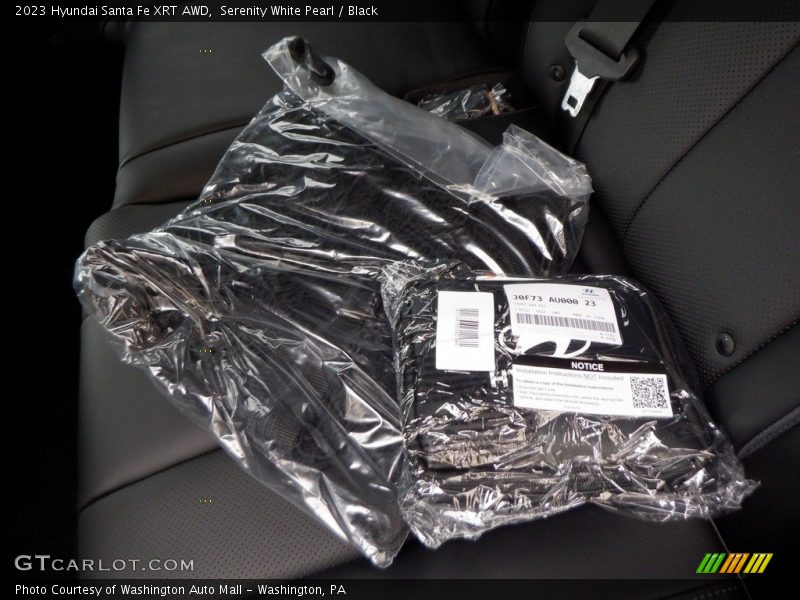 Serenity White Pearl / Black 2023 Hyundai Santa Fe XRT AWD