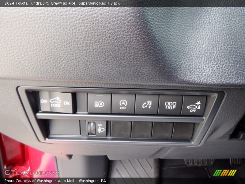 Controls of 2024 Tundra SR5 CrewMax 4x4