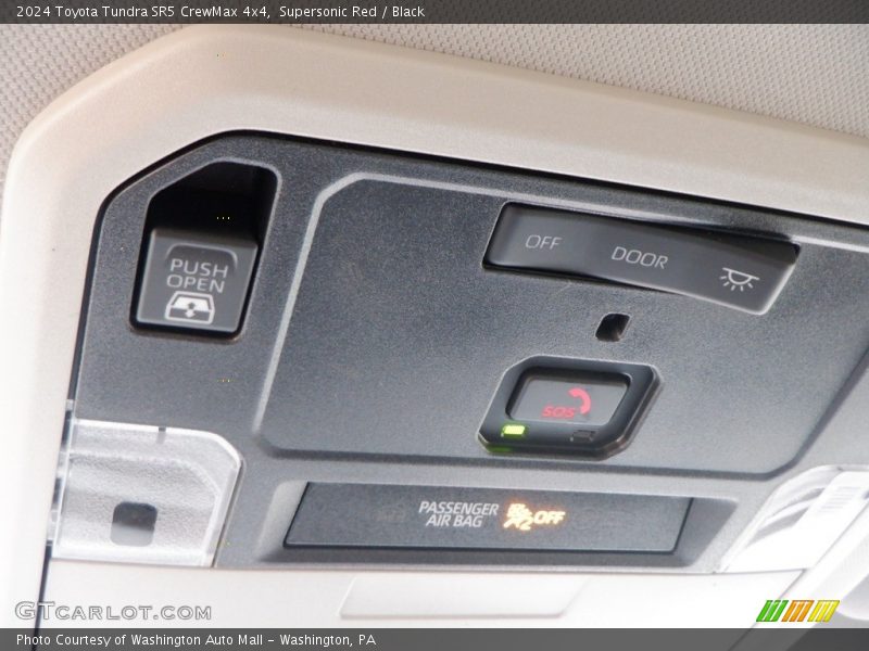 Controls of 2024 Tundra SR5 CrewMax 4x4