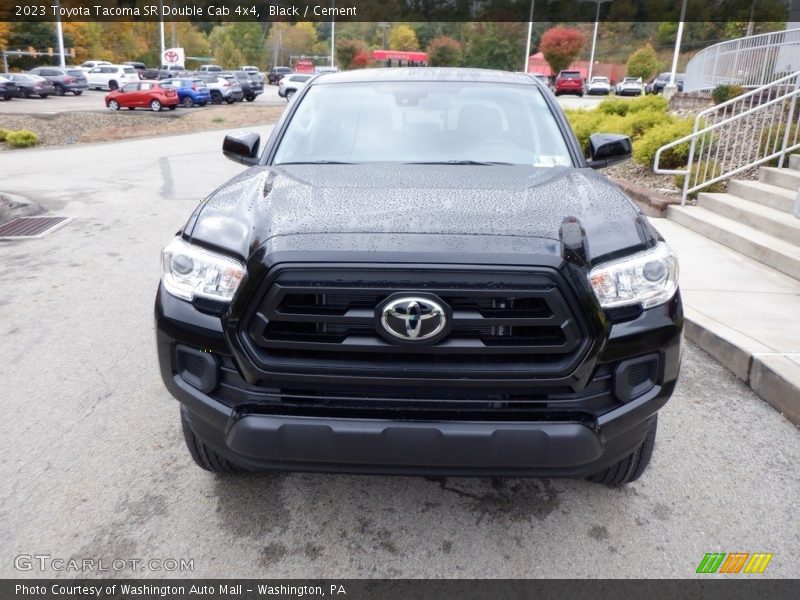 Black / Cement 2023 Toyota Tacoma SR Double Cab 4x4