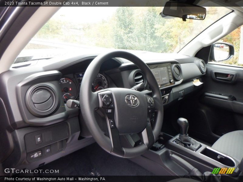 Dashboard of 2023 Tacoma SR Double Cab 4x4