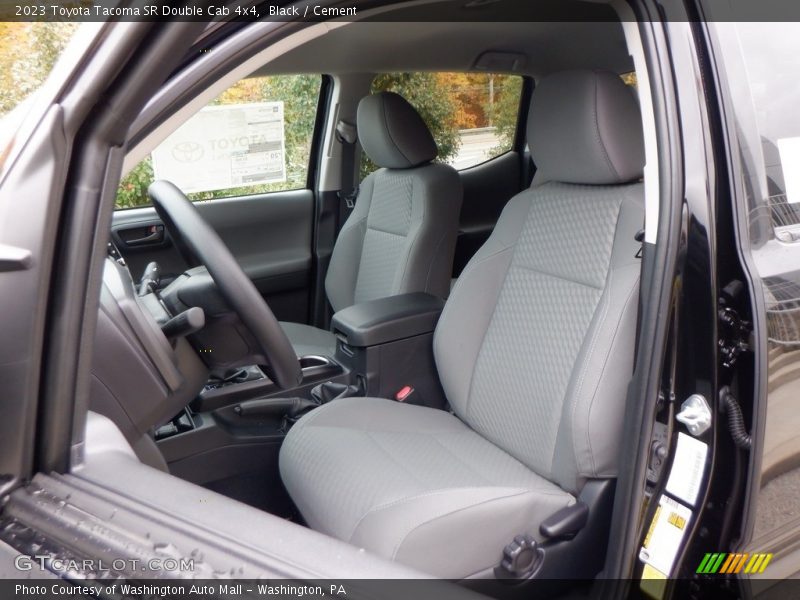  2023 Tacoma SR Double Cab 4x4 Cement Interior