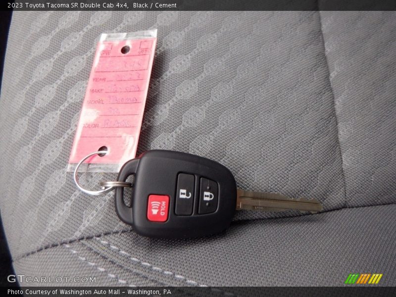 Keys of 2023 Tacoma SR Double Cab 4x4