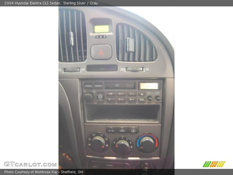 Sterling Silver / Gray 2004 Hyundai Elantra GLS Sedan