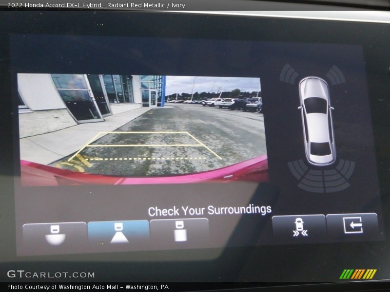 Radiant Red Metallic / Ivory 2022 Honda Accord EX-L Hybrid