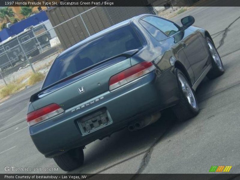 Eucalyptus Green Pearl / Beige 1997 Honda Prelude Type SH