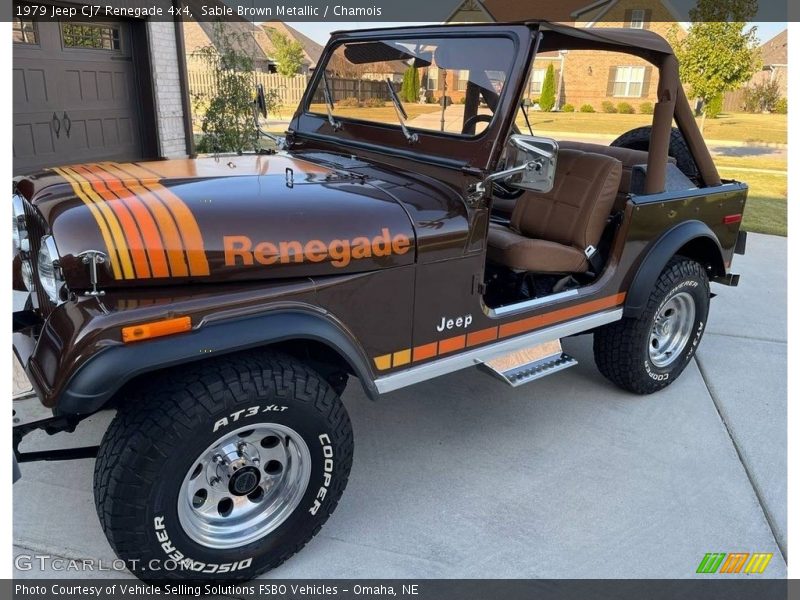 Front 3/4 View of 1979 CJ7 Renegade 4x4