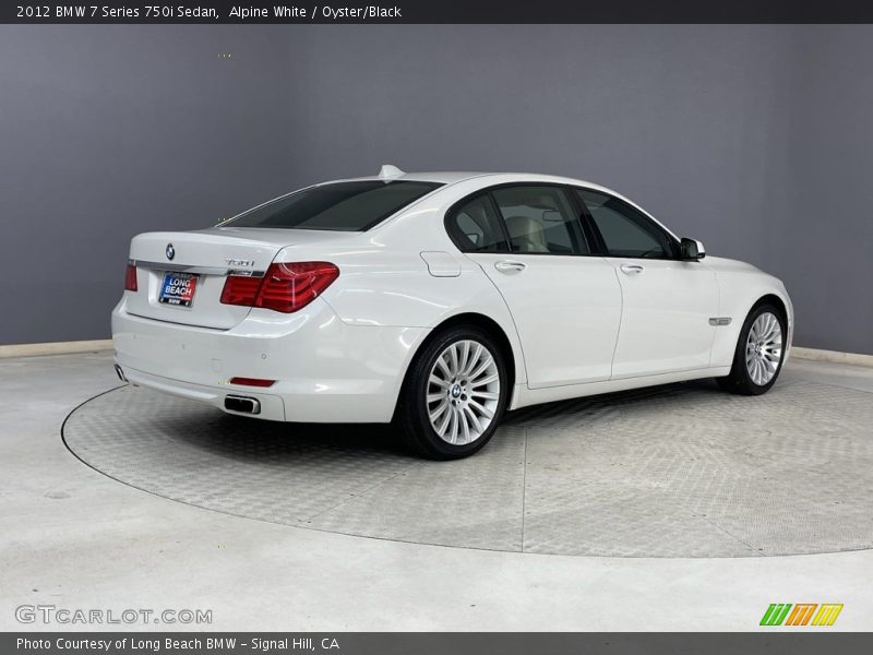  2012 7 Series 750i Sedan Alpine White