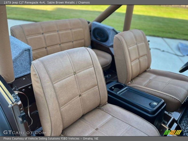  1979 CJ7 Renegade 4x4 Chamois Interior
