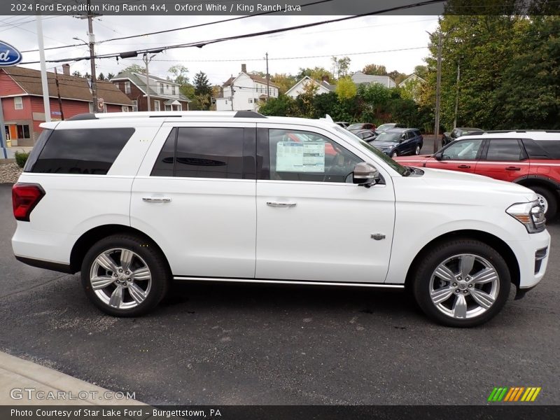  2024 Expedition King Ranch 4x4 Oxford White