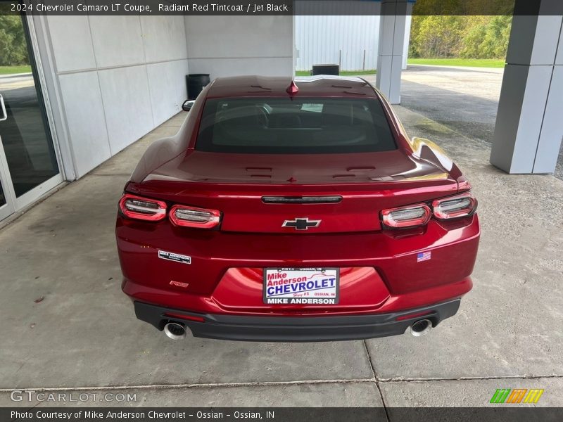Exhaust of 2024 Camaro LT Coupe