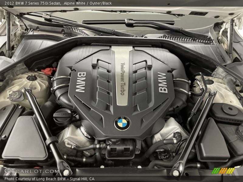  2012 7 Series 750i Sedan Engine - 4.4 Liter DI TwinPower Turbo DOHC 32-Valve VVT V8