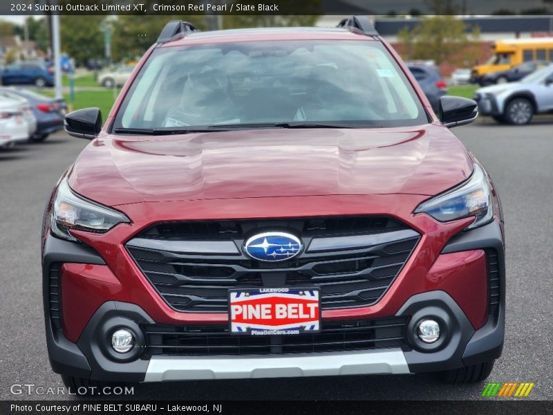 Crimson Red Pearl / Slate Black 2024 Subaru Outback Limited XT