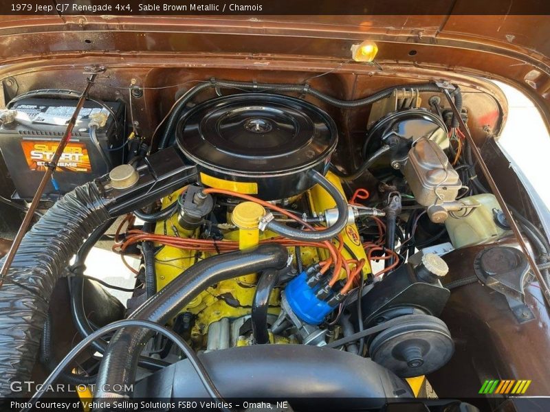  1979 CJ7 Renegade 4x4 Engine - 304 cid OHV 16-Valve V8
