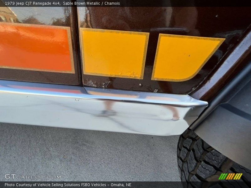 Sable Brown Metallic / Chamois 1979 Jeep CJ7 Renegade 4x4