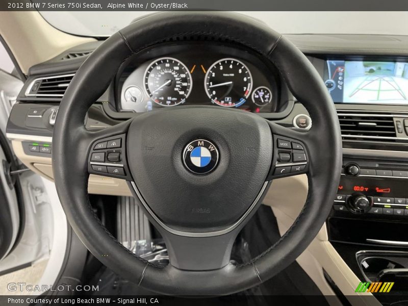  2012 7 Series 750i Sedan Steering Wheel