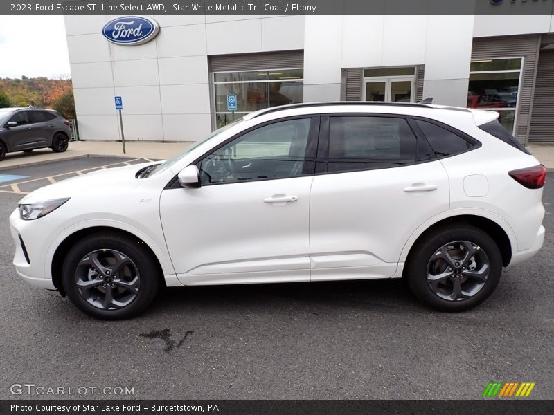  2023 Escape ST-Line Select AWD Star White Metallic Tri-Coat