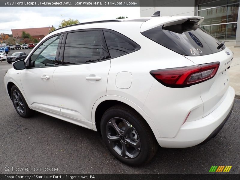  2023 Escape ST-Line Select AWD Star White Metallic Tri-Coat