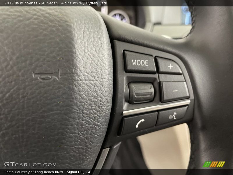  2012 7 Series 750i Sedan Steering Wheel