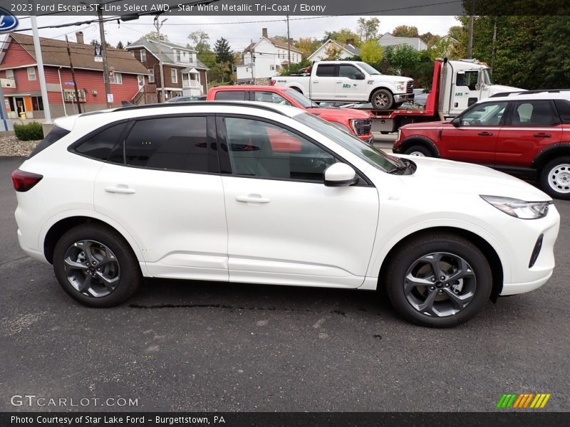  2023 Escape ST-Line Select AWD Star White Metallic Tri-Coat