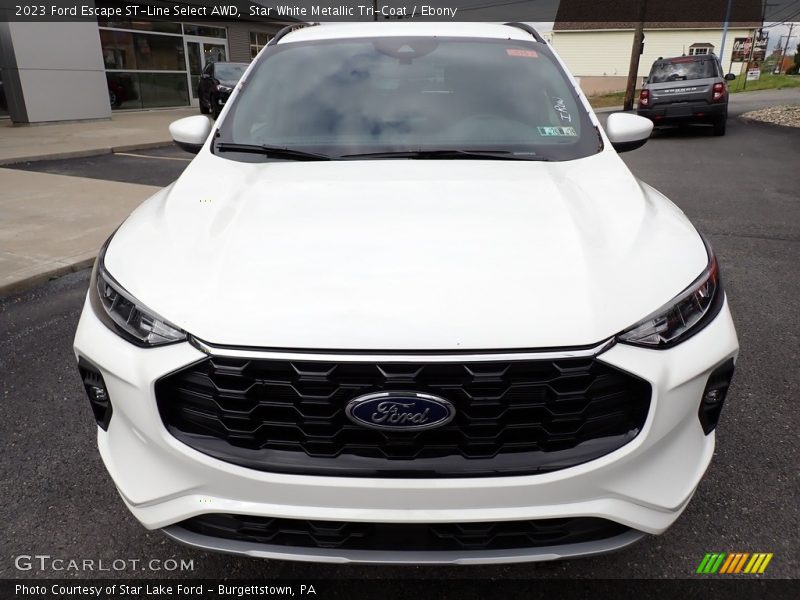  2023 Escape ST-Line Select AWD Star White Metallic Tri-Coat