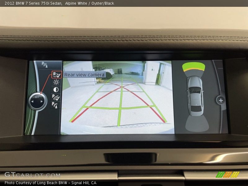 Controls of 2012 7 Series 750i Sedan