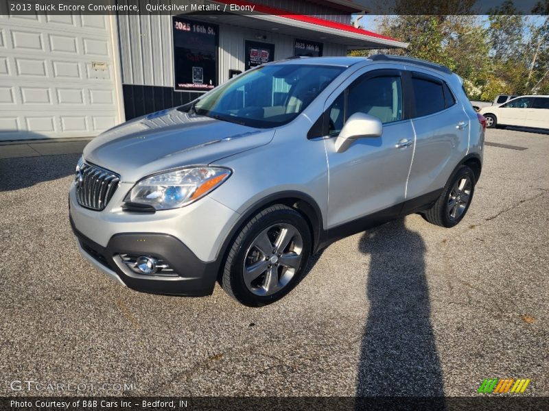 Quicksilver Metallic / Ebony 2013 Buick Encore Convenience