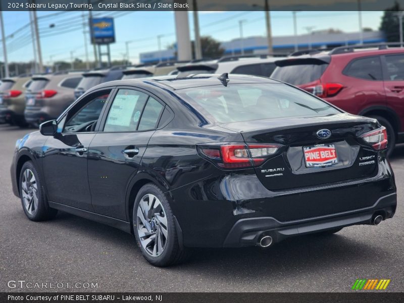 Crystal Black Silica / Slate Black 2024 Subaru Legacy Touring