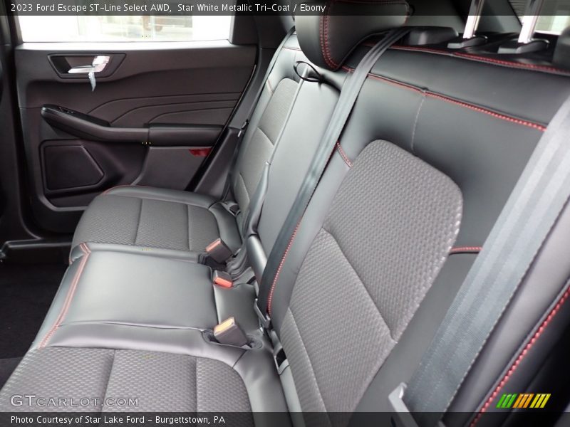 Rear Seat of 2023 Escape ST-Line Select AWD