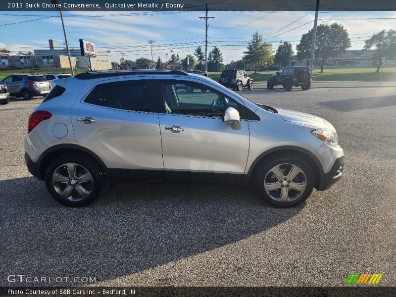 Quicksilver Metallic / Ebony 2013 Buick Encore Convenience