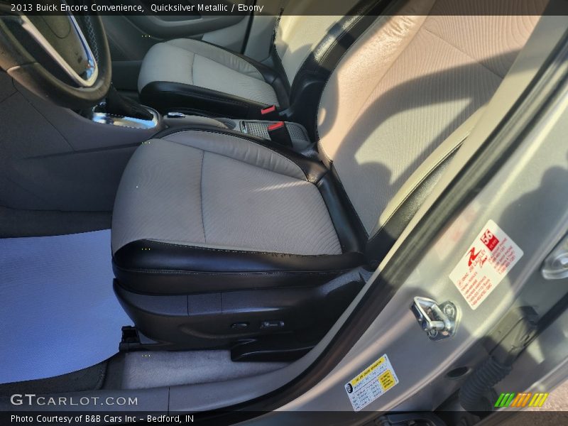 Quicksilver Metallic / Ebony 2013 Buick Encore Convenience