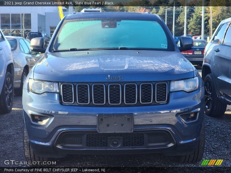 Slate Blue Pearl / Black 2021 Jeep Grand Cherokee Limited 4x4