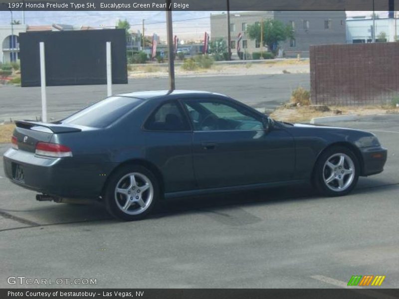 Eucalyptus Green Pearl / Beige 1997 Honda Prelude Type SH