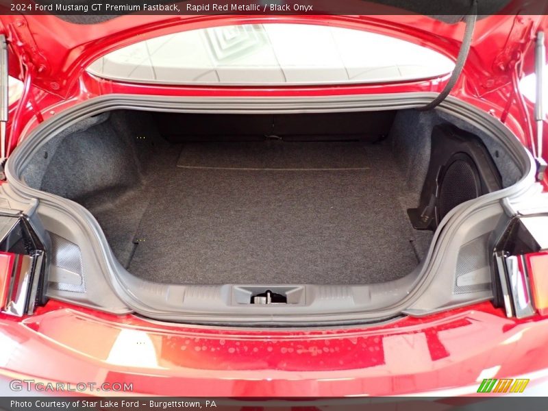  2024 Mustang GT Premium Fastback Trunk