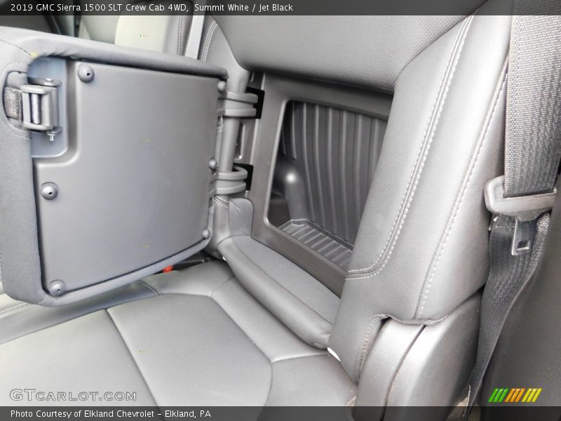 Rear Seat of 2019 Sierra 1500 SLT Crew Cab 4WD