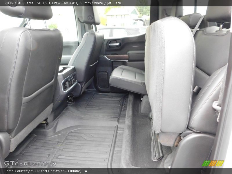 Rear Seat of 2019 Sierra 1500 SLT Crew Cab 4WD