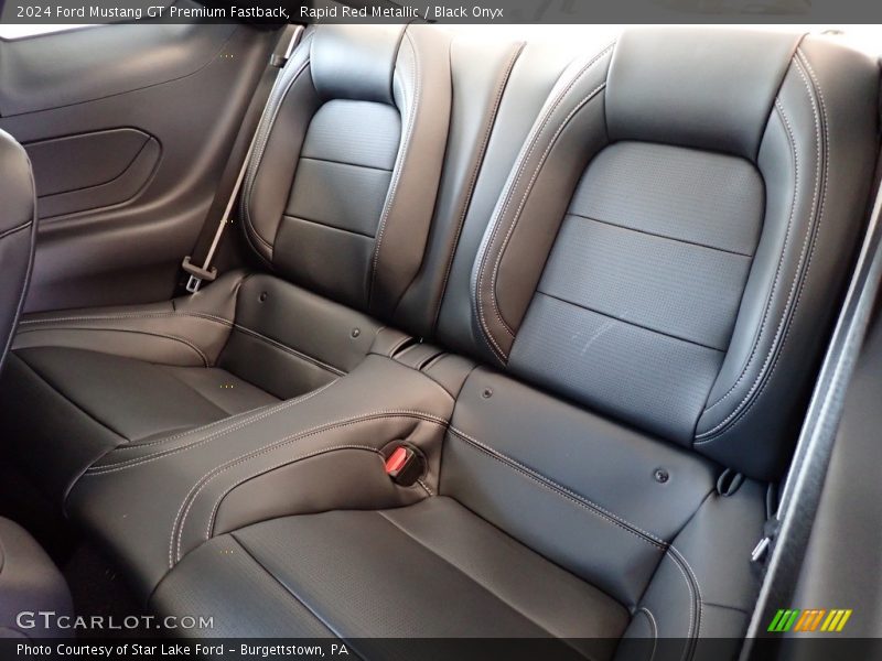 Rear Seat of 2024 Mustang GT Premium Fastback