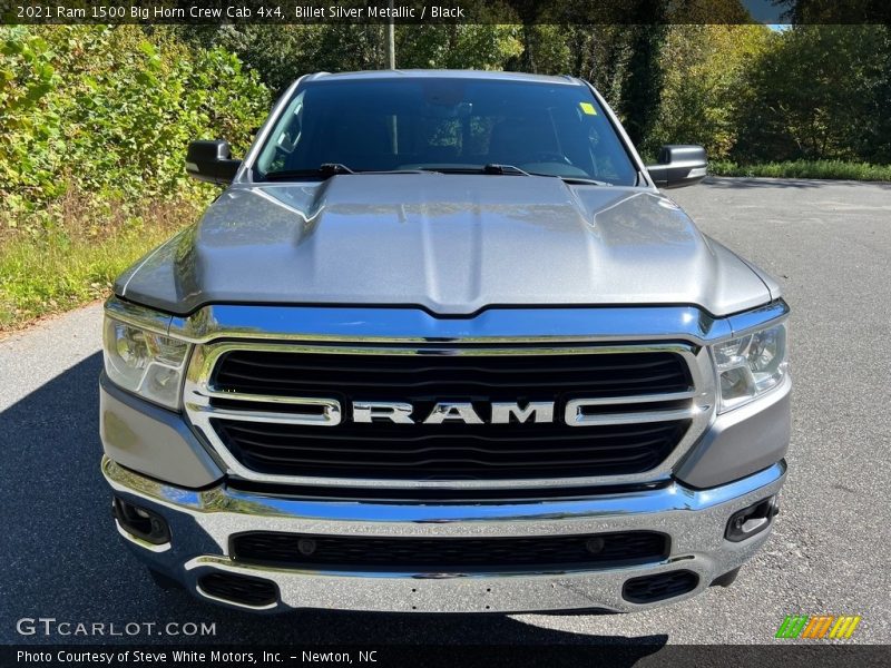  2021 1500 Big Horn Crew Cab 4x4 Billet Silver Metallic