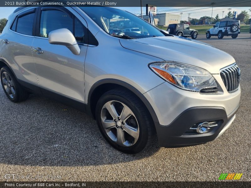 Quicksilver Metallic / Ebony 2013 Buick Encore Convenience