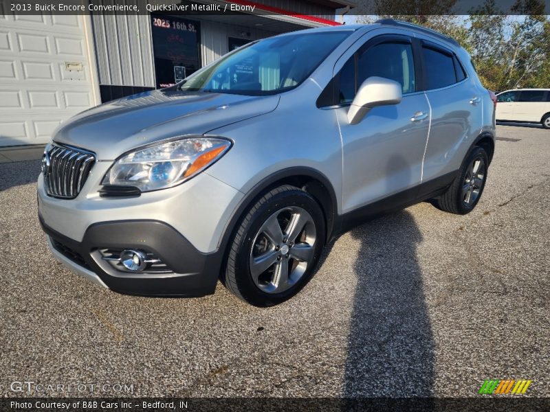 Quicksilver Metallic / Ebony 2013 Buick Encore Convenience