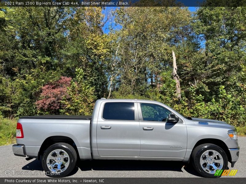  2021 1500 Big Horn Crew Cab 4x4 Billet Silver Metallic