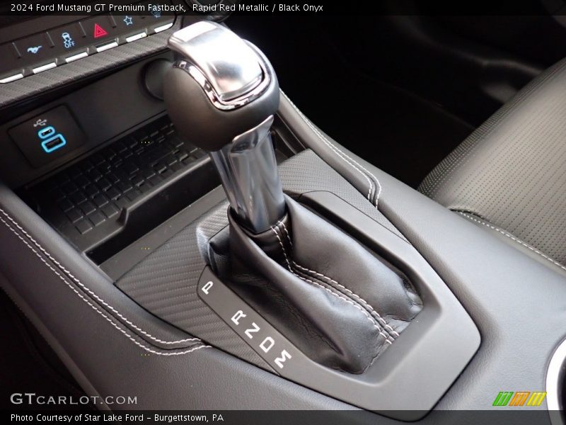  2024 Mustang GT Premium Fastback 10 Speed Automatic Shifter