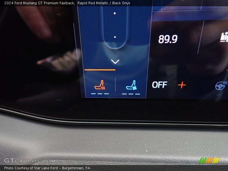 Controls of 2024 Mustang GT Premium Fastback