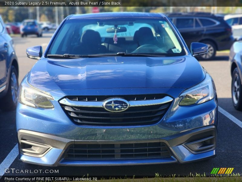 Abyss Blue Pearl / Slate Black 2020 Subaru Legacy 2.5i Premium
