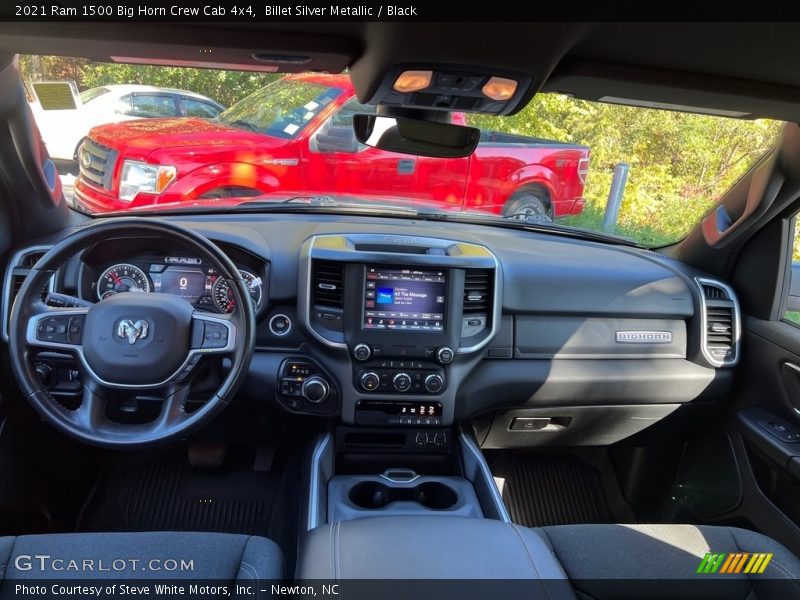 Billet Silver Metallic / Black 2021 Ram 1500 Big Horn Crew Cab 4x4