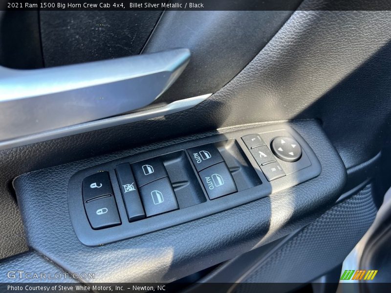 Controls of 2021 1500 Big Horn Crew Cab 4x4