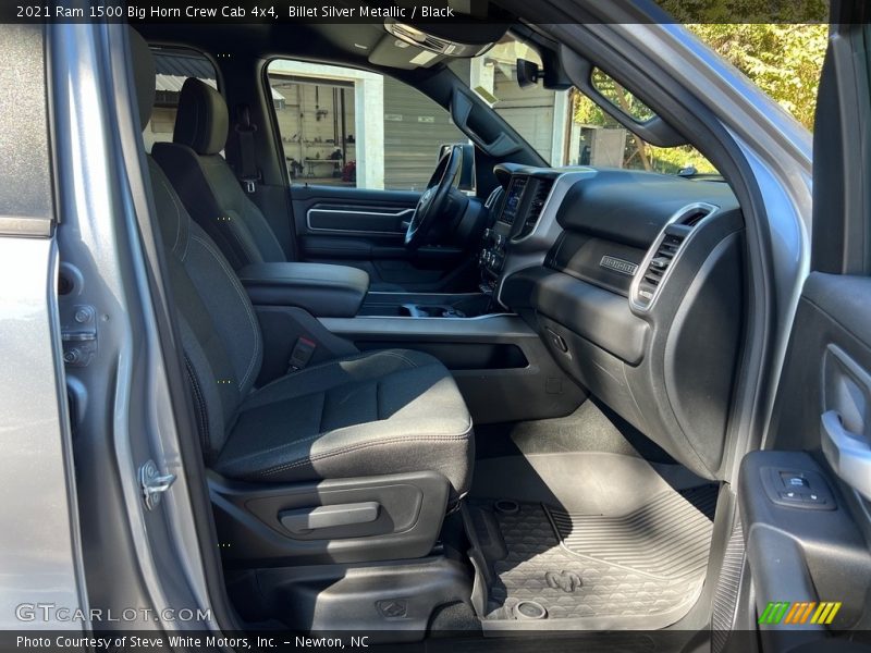 Billet Silver Metallic / Black 2021 Ram 1500 Big Horn Crew Cab 4x4